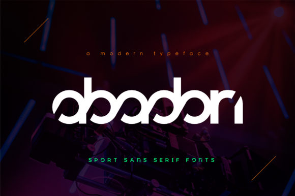 Abadon: A Modern Display Font for Your Business Branding