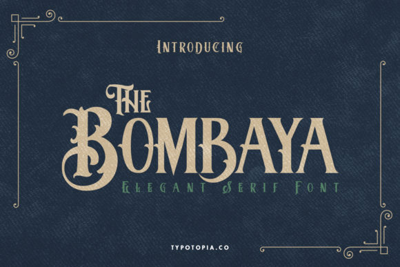 Bombaya Font for Bold Branding Projects