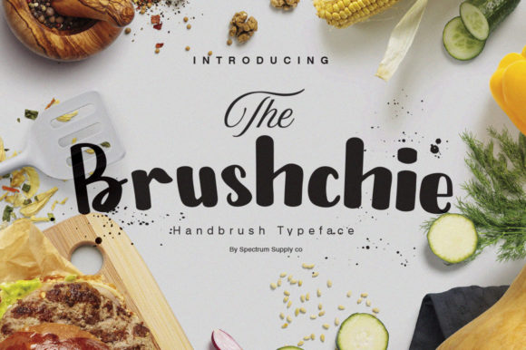 Brushchie: A Neat Display Font for Digital Branding