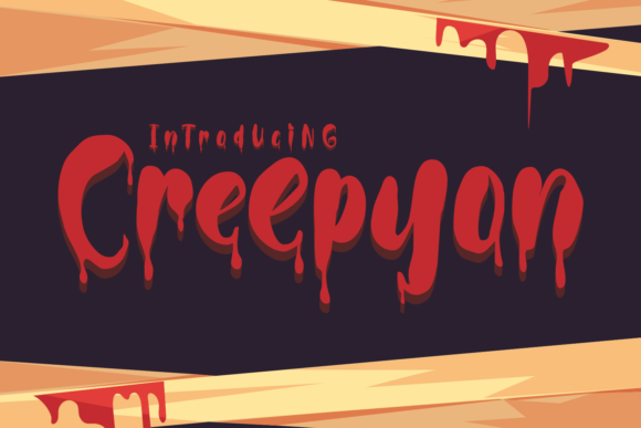 Creepyon: A Unique Display Font for Editorial Design