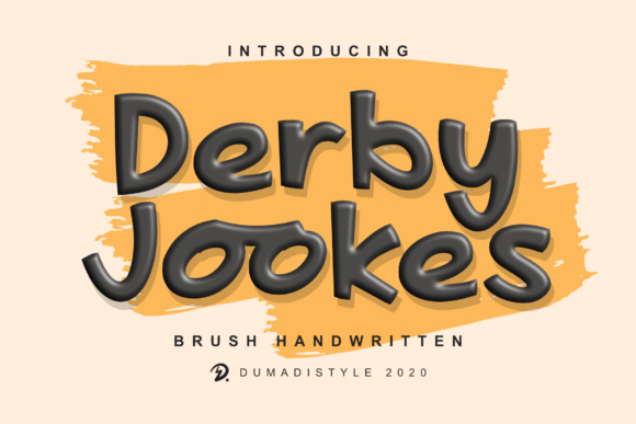 Derby Jookes: The Playful Font That Boosts Campaign Visibility