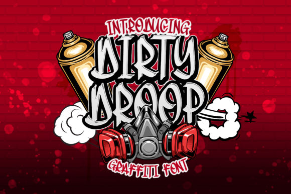 Dirty Droop: A Quirky Display Font for Bold Branding