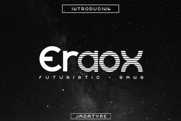 Eraox: A Modern Display Font for Editorial Projects