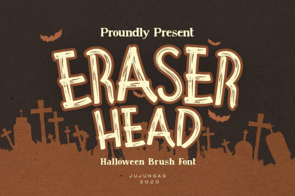Eraser Head: A Halloween Font That Boosts Campaign Clarity