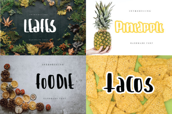 Foodie Font for Web Design Projects