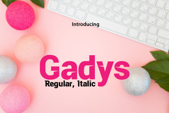 Gadys Font for Handmade Creations