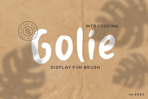 Golie Font for Eye-Catching Digital Designs