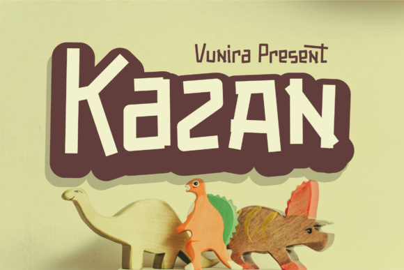 Kazan: A Bold Display Font for Web Projects