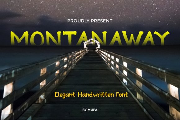 Montanaway: A Modern Display Font for Web Projects