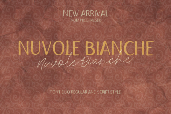 Nuvole Bianche: A Display Font for Editorial Elegance