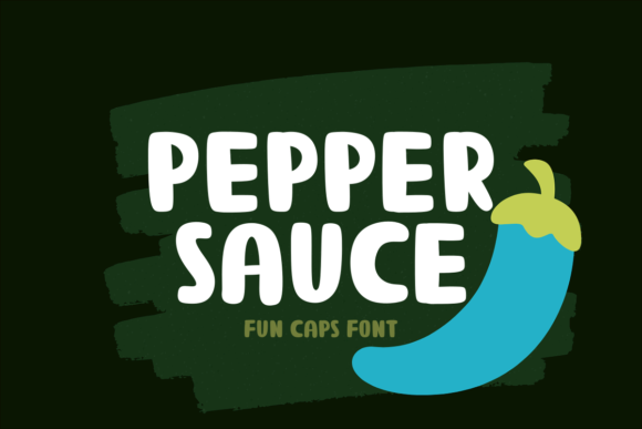 Pepper Sauce Font for Creative Projects