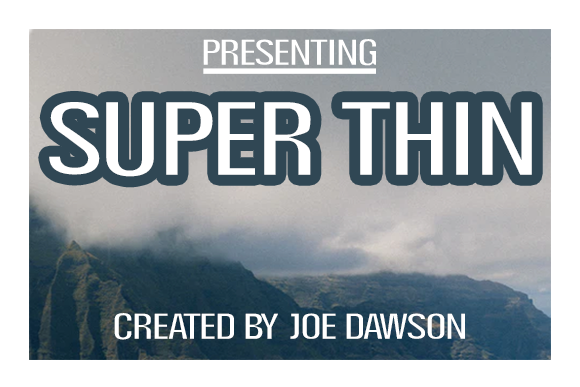Super Thin: A Modern Display Font for Digital Branding