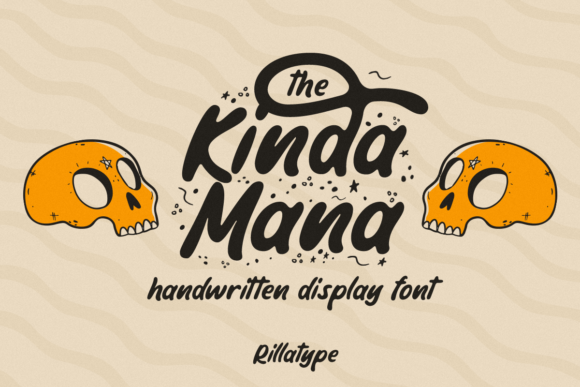 The Kinda Mana: A Vintage-Inspired Display Font for Modern Branding